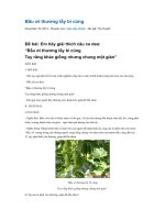 Bầu ơi thương lấy bí cùng 