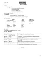 Giáo án tiếng anh lớp 8 unit 15 computers 