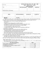 Đề thi tổng hợp lớp 3