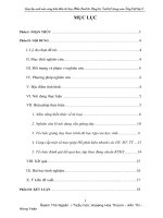 SKKN: Giúp HS nắm vững kiến thức từ loại trong môn TV lớp 4