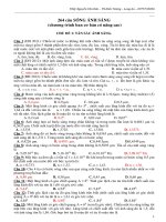 264 câu sóng ánh sáng có đáp án và phân dạng 