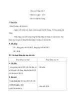 Giáo án tiếng việt 3 tuần 19 bài chính tả   nghe  viết hai bà trưng, phân biết ln, ietiec 