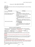 Giáo án tự chọn sinh học 12