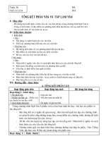 GIÁO ÁN NGỮ VĂN 6 CHUẨN TUẦN 36