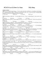 7 đề ôn luyện dao động điều hòa đề số 5 