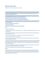 Bài học về sự vị tha 