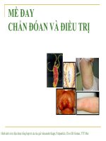 Bài giảng mề đay chẩn đoán và điều trị