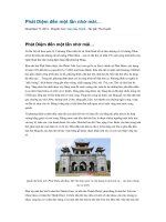 Phát diệm đến một lần nhớ mãi 