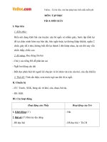 Giáo án tiếng việt 2 tuần 8 bài tập đọc   đôi giày 