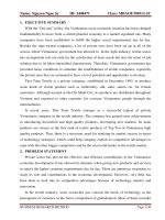 Technological strategies at thai tuan textile ltd 