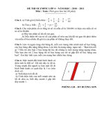 ĐỀ & ĐÁP ÁN HSG TOÁN 4