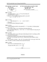 ĐÊ THI TUYỂN SINH VÀO 10 TỈNH THANH HÓA