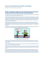 Kẻ xu nịnh còn đáng sợ hơn là kẻ thù của chúng ta 