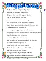 Những phút xao lòng