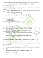 Ôn thi THPT quốc gia năm học 2015 2016   bài 12 đại cương về dòng điện xoay chiều 