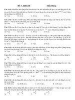 7 đề ôn luyện dao động điều hòa đề 3 