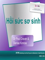 Bài giảng hồi sức sơ sinh