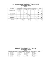 de kiem tra 1 tiet anh7. lan 1,2,3,4