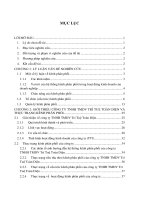 Hoàn thiện hệ thống kênh phân phối tại công ty TNHH TMDV trí tuệ toàn diện 