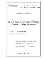 Thực trạng và giải pháp nhằm nâng cao hiệu quả công tác quản trị nguồn nhân lực của công ty TNHH sơn minh phát 