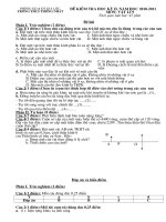 De kiem tra hoc ki 2 co dap an