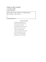 Tư liệu về tác giả thơ