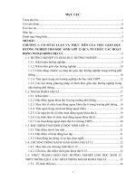 Giáo dục hướng nghiệp cho học sinh lớp 12 qua tổ chức các hoạt động ngoại khóa