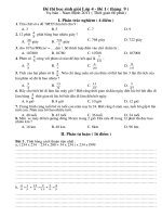 ĐỀ THI HỌC SINH GIỎI LỚP 4 CẤP HUYỆN 2011 ( TR)