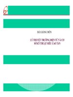 lý thuyết sóng điện từ phẳng