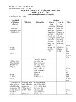 ĐỀ THI LỊCH SỬ 9 HỌC KÌ II 2010 2011