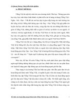 Tổ chức các hoạt động ngoại khoá môn Tiếng Việt cho học sinh Tiểu học