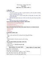 GIÁO ÁN LỚP 4 TUẦN 5 TÍCH HỢP KNS BVMT  CHUẨN