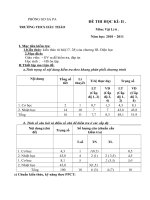 De kiem tra vat ly 6 ( Chuan)