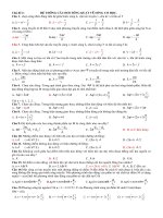 CAC BAI TOAN TONG QUAT VE SONG CO HOC