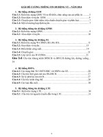 Giải đề cương thông tin di động viễn thông