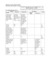 ĐỀ THI LỊCH SỬ 8 HỌC KÌ II 2010   2011