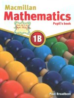 Macmillan mathematics pupil''''s book 1b