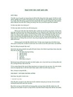 Quy trình làm một Website