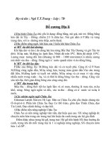 đề cương địa lí lớp 7D trường THCS Kim Tân TP lào cai