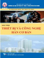 Giáo trình thiết bị và công nghệ hàn cơ bản (nhấn nút toàn màn hình để xem đầy đủ)