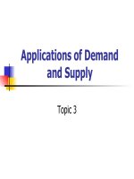 Bài giảng topic 3 applications of d  s 