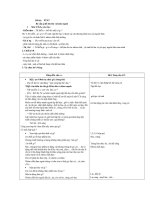 Giáo án âm nhạc mầm non 