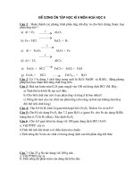 de cuong hoa 8 9 ki 2