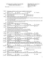 Đề thi hk 2 trắc nghiệm 30 câu   đề 3