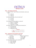 Trắc nghiệm Địa 4