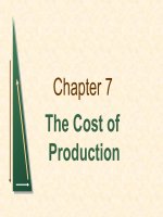 chapter 7 the cost of production 