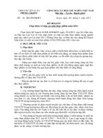 Kế hoạch 16 thực hiện vệ sinh an toàn thực phẩm năm 2011