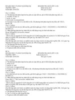 de thi hoa hoc ky 2 lop 11 nh 10 11