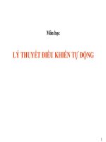 Bài giảng lý thuyết điều khiển tự động chương 7   nguyễn thành phúc
