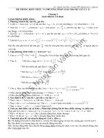 Tổng hợp kiến thức Vật lí 12